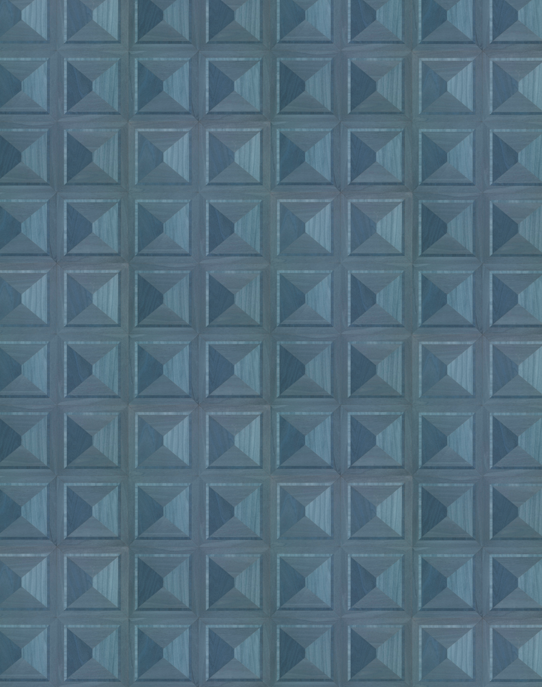 TEU-03, Blue Marquetry by Thomas Eurlings