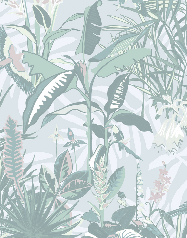 THE TROPICS MINT GREEN