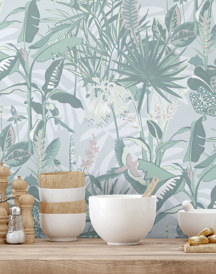 THE TROPICS MINT GREEN