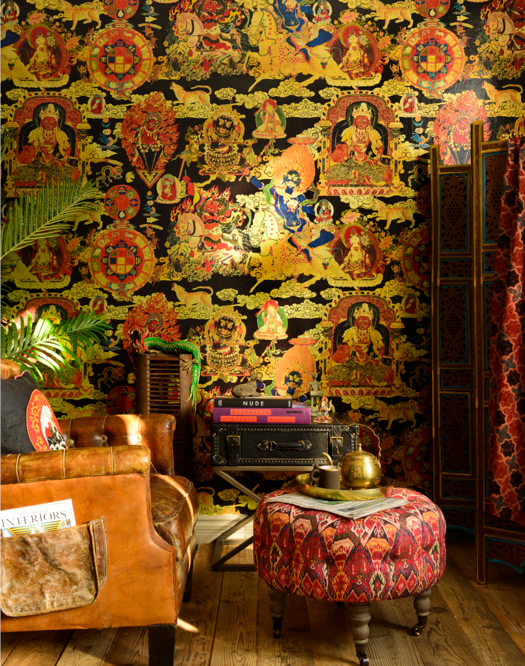 Tibetan Tapestry Metallic
