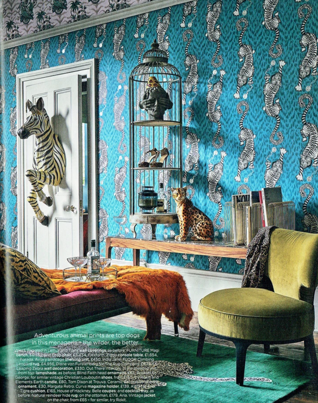 Tigris, Teal W0105-05