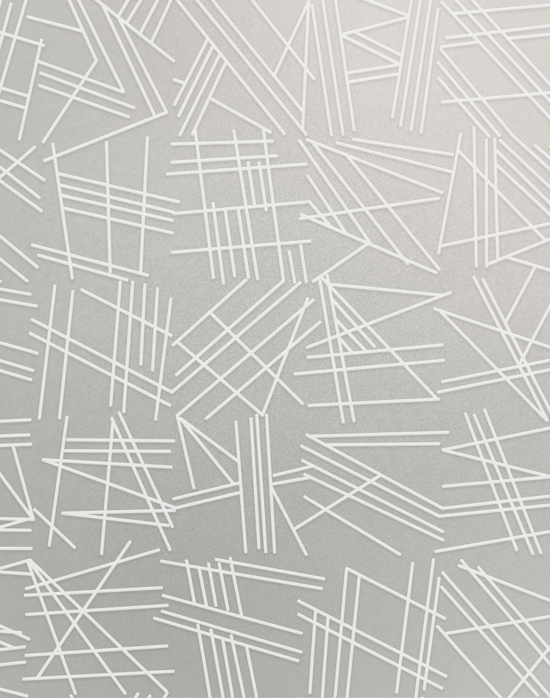 Tilt, White Flock/Silver Lustre