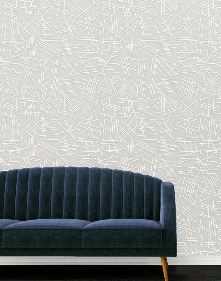 Tilt, White Flock/Silver Lustre