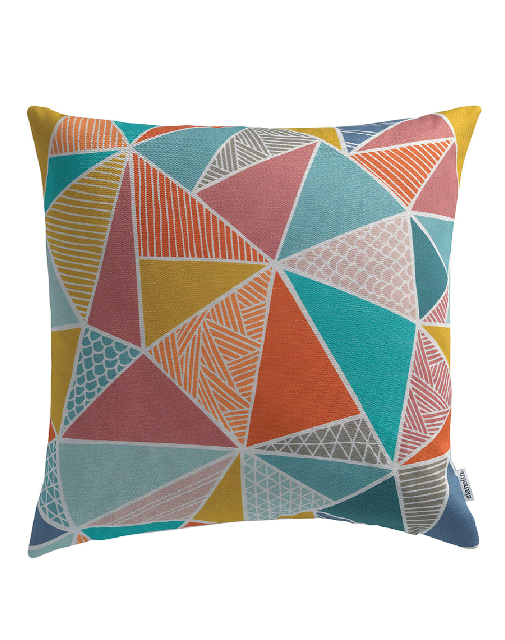 Tress in Multi-Color Cushion Cover