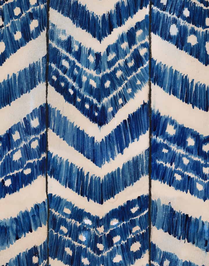 Turkish Ikat, Indigo