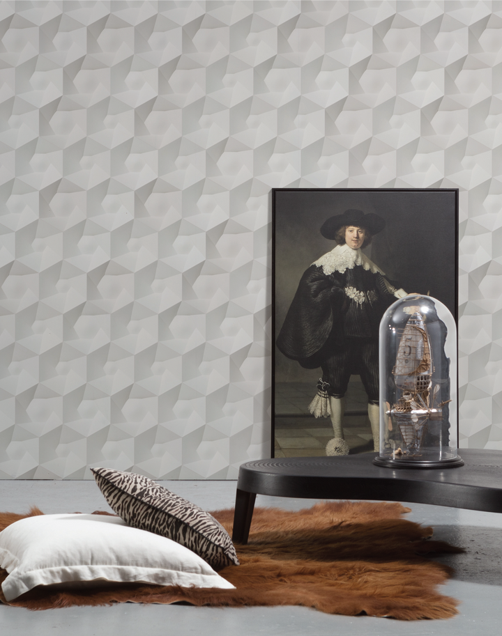 VOS-01 Hexa Ceramics Wallpaper by Studio Roderick Vos