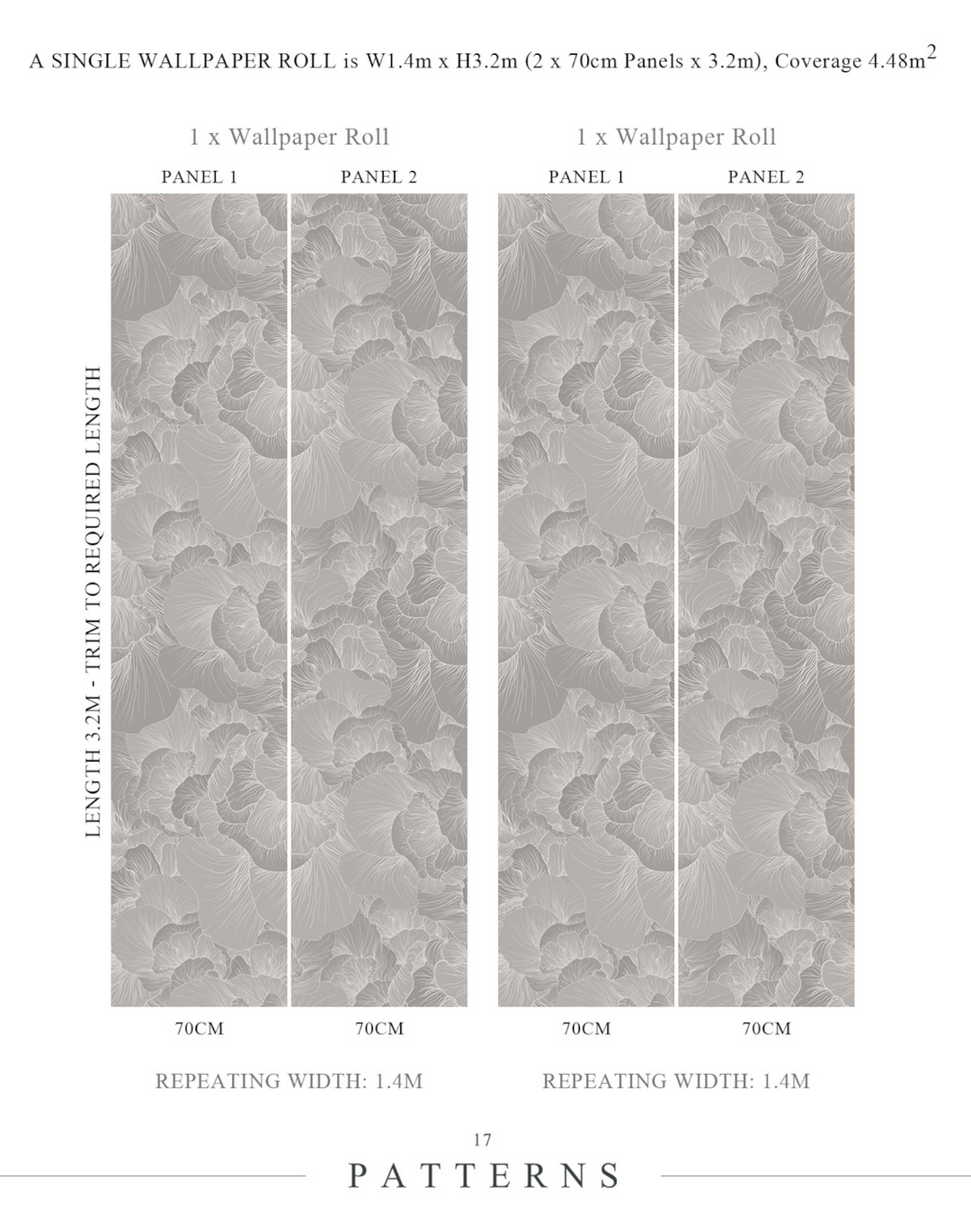 Venation, Light Grey