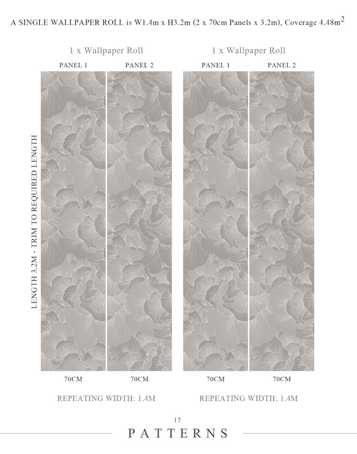 Venation, Light Grey