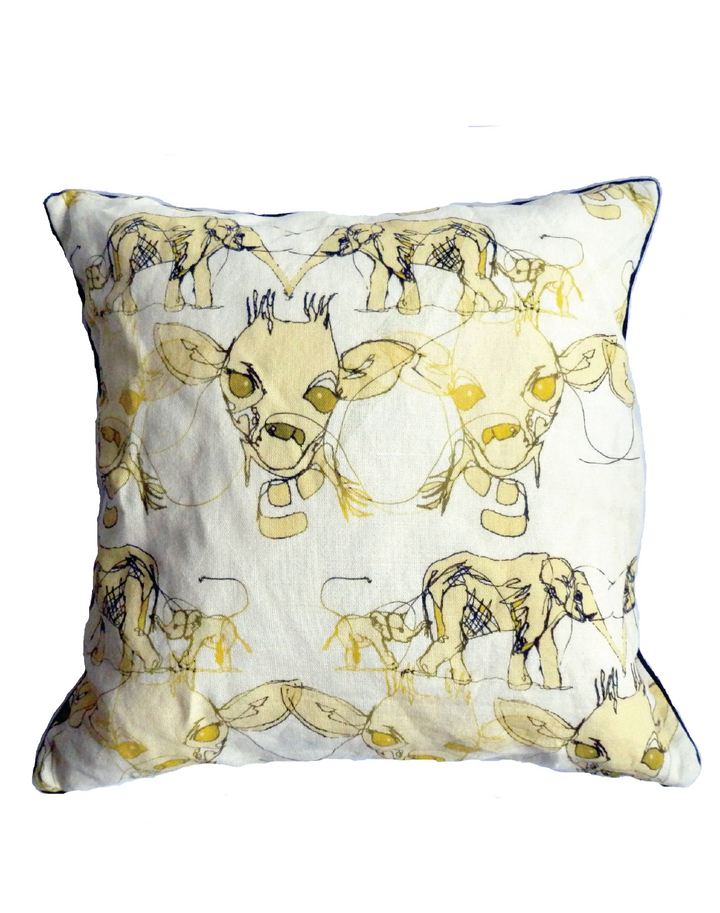 Tobyboo Victoria Linen Cushion Cover