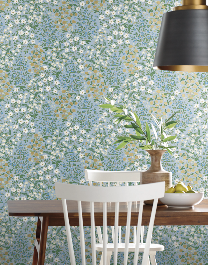 Wildwood Garden Blue RP7379