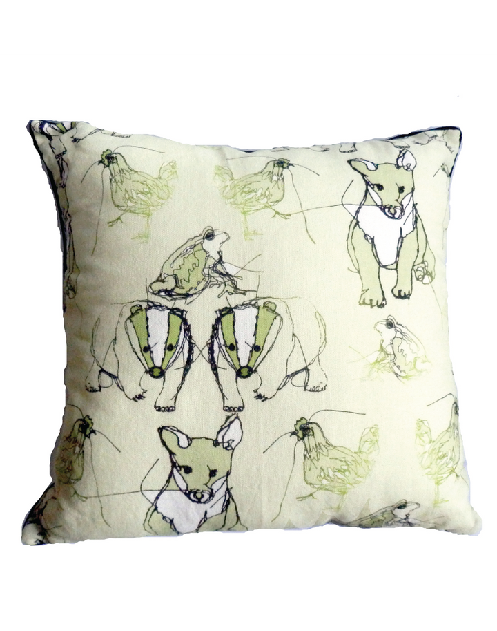 Tobyboo Willow Linen Cushion Cover