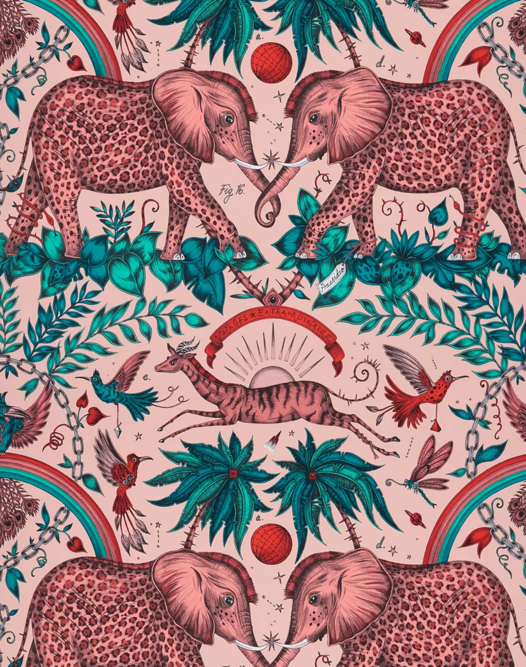 Zambezi, Pink W0121-05