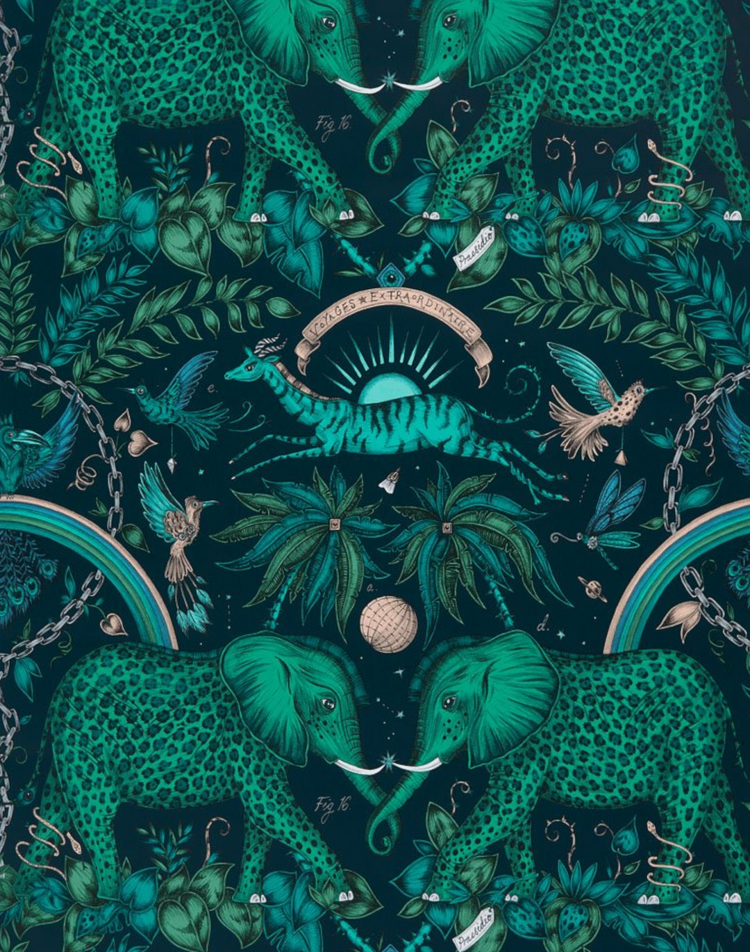 Zambezi, Teal W0121-06