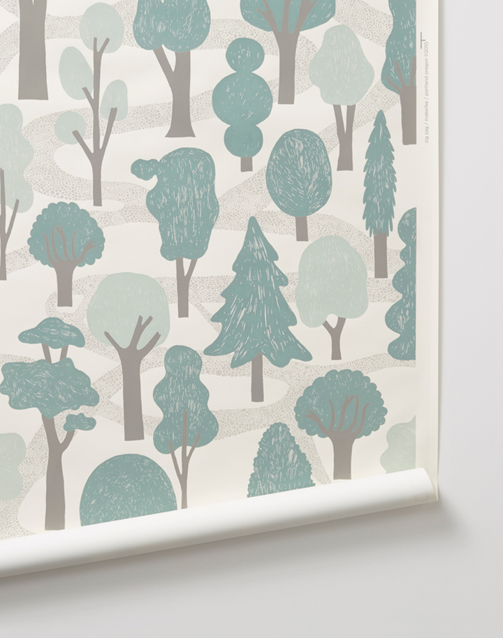 Zig Zag, Light Blue