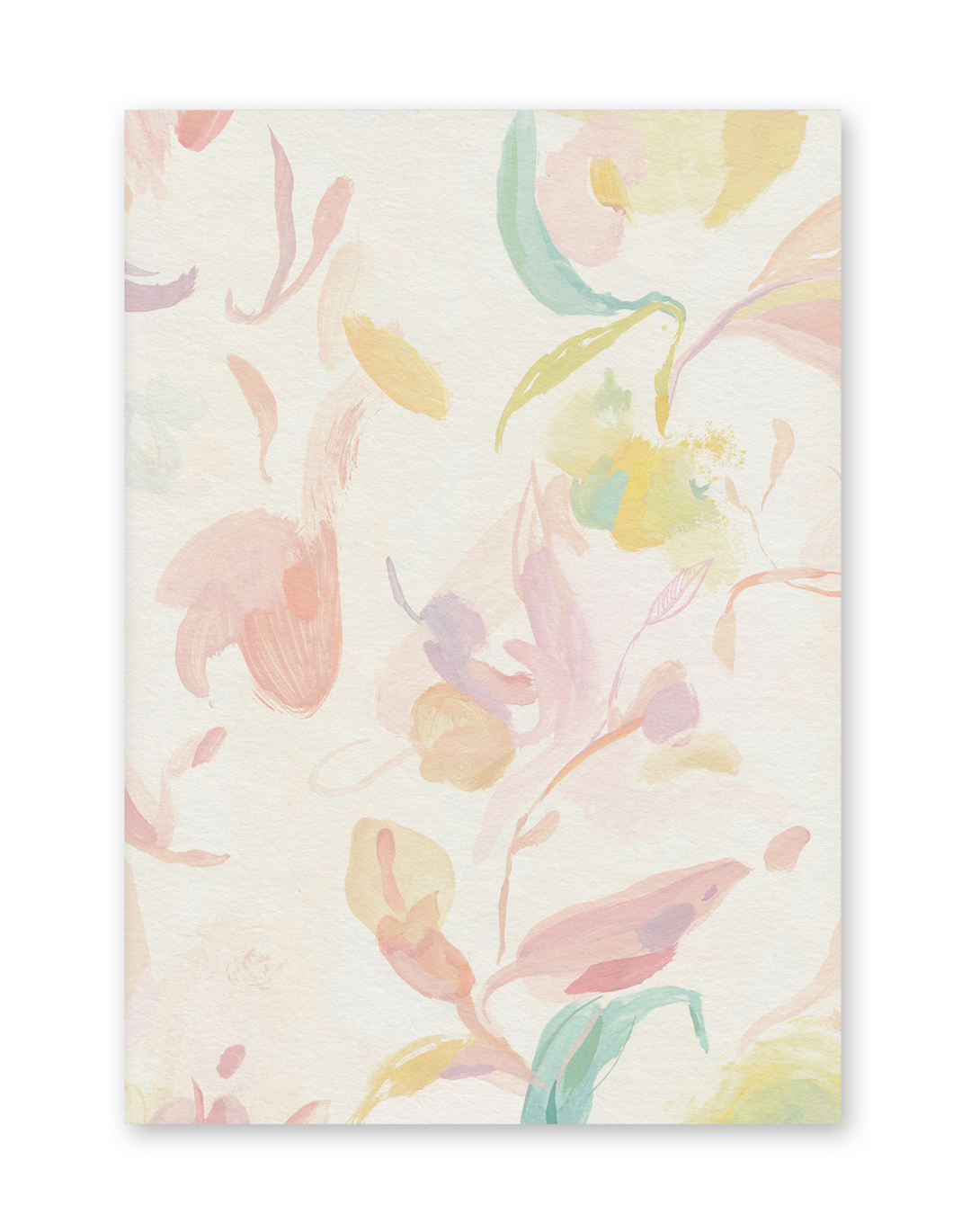 Abstract Blooms, Peach