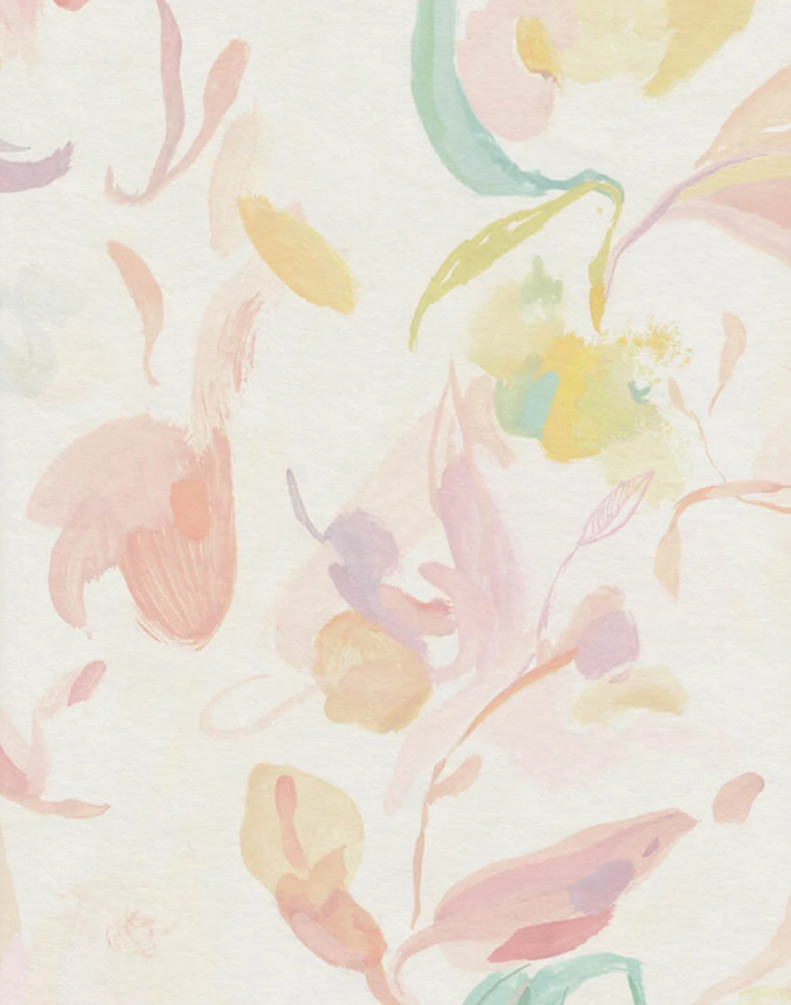 Abstract Blooms, Peach