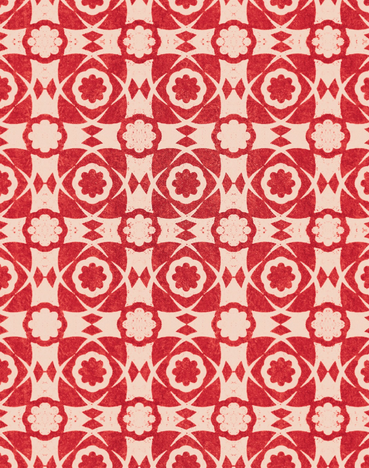 Aegean Tiles, Red