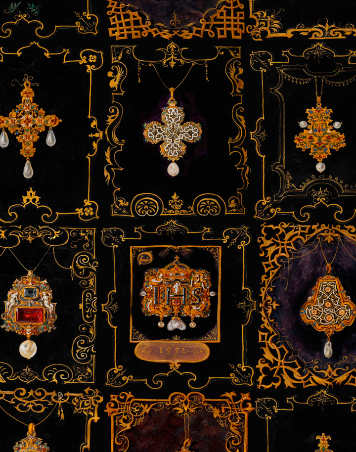 Anna's Jewelry, Gold / Black