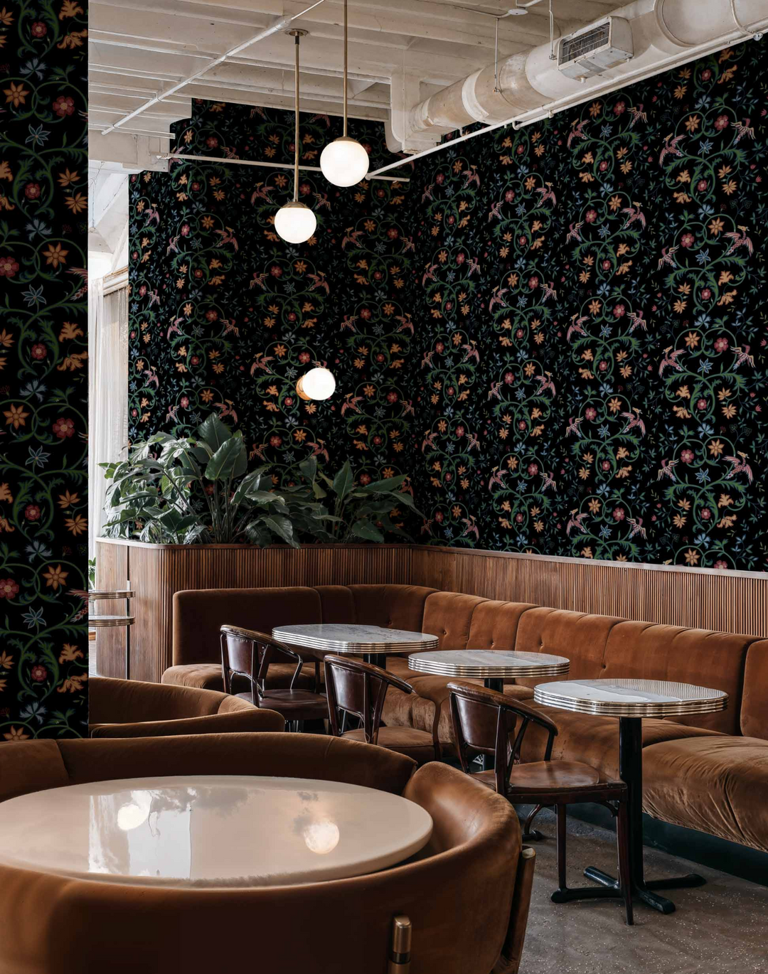Antwerp Damask, Onyx D00144