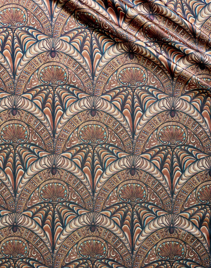 Araña Heavy Satin Fabric