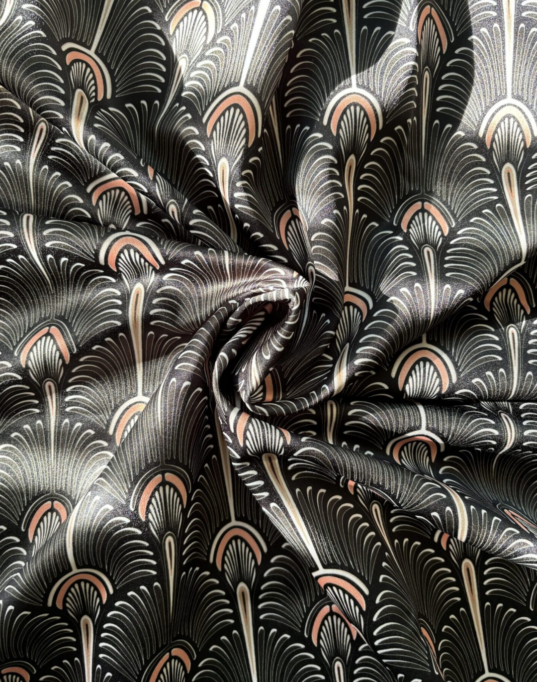Bang Heavy Satin Fabric, Chocolate
