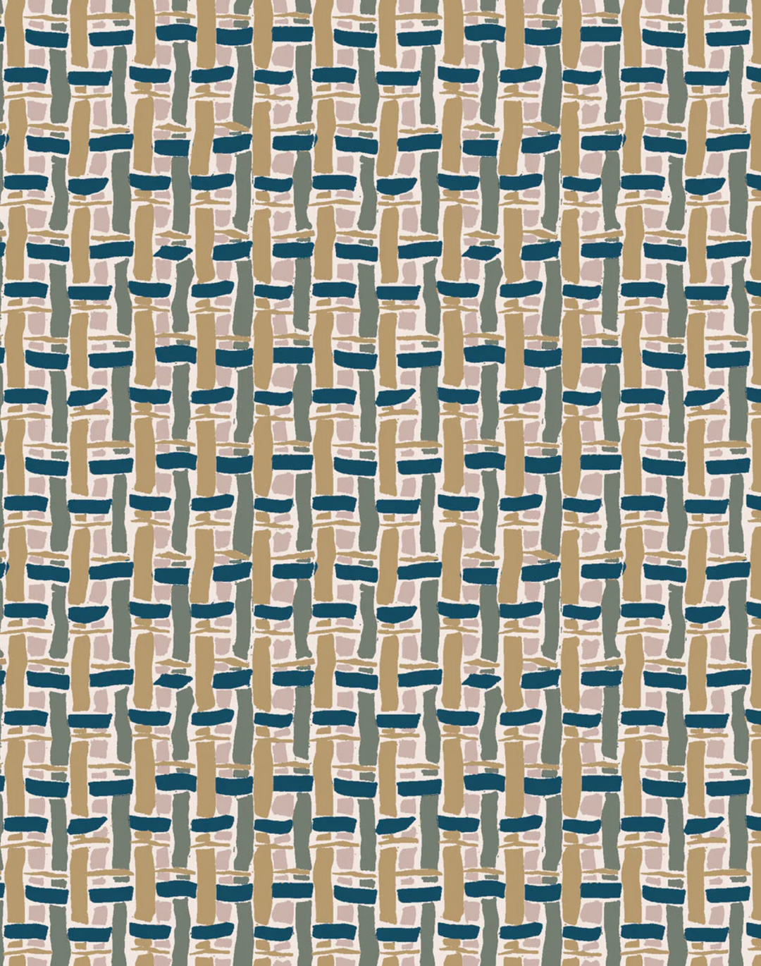 Basket, Tea - Linen Fabric