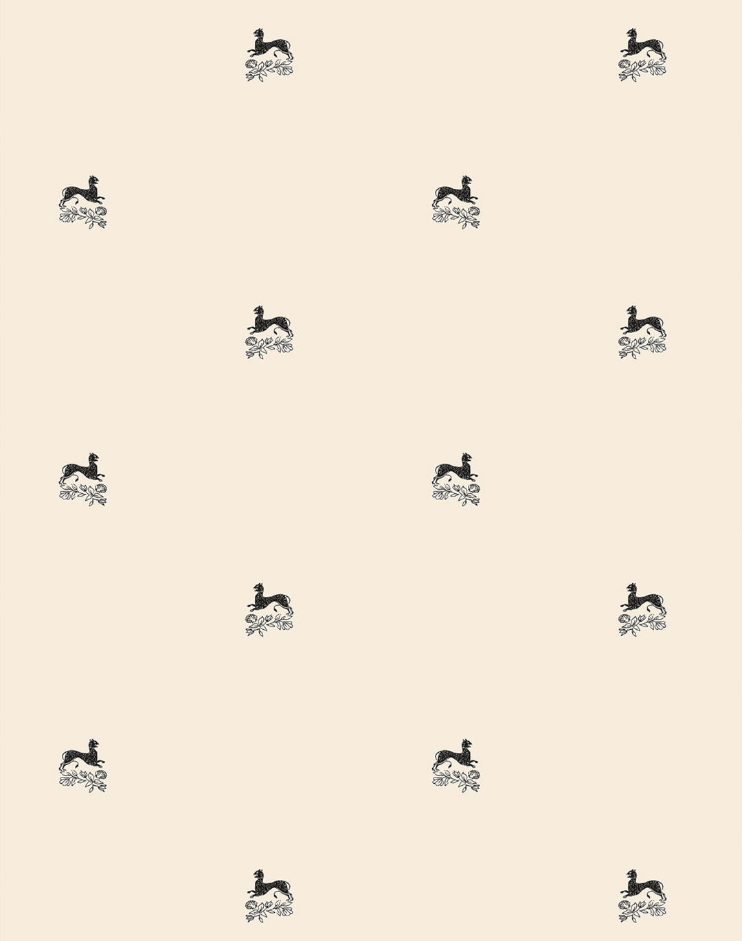 Beastly Blooms Grasscloth, Ash & Snow WPLR0120