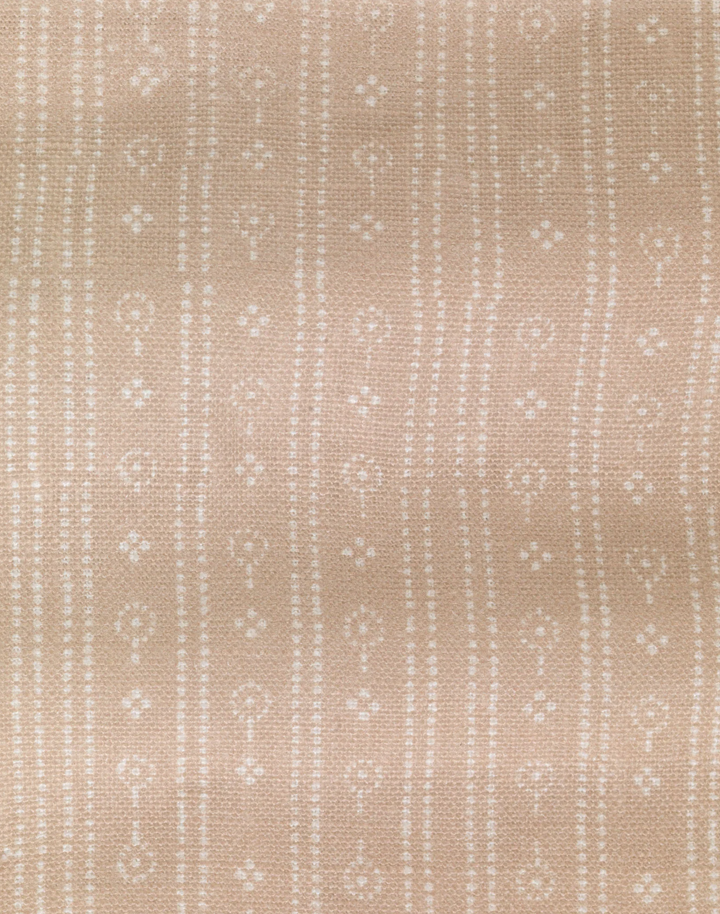 Birdlip Path, Biscuit - Linen Fabric