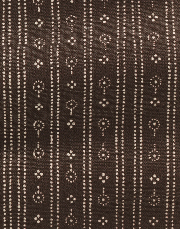 Birdlip Path, Conker - Linen Fabric