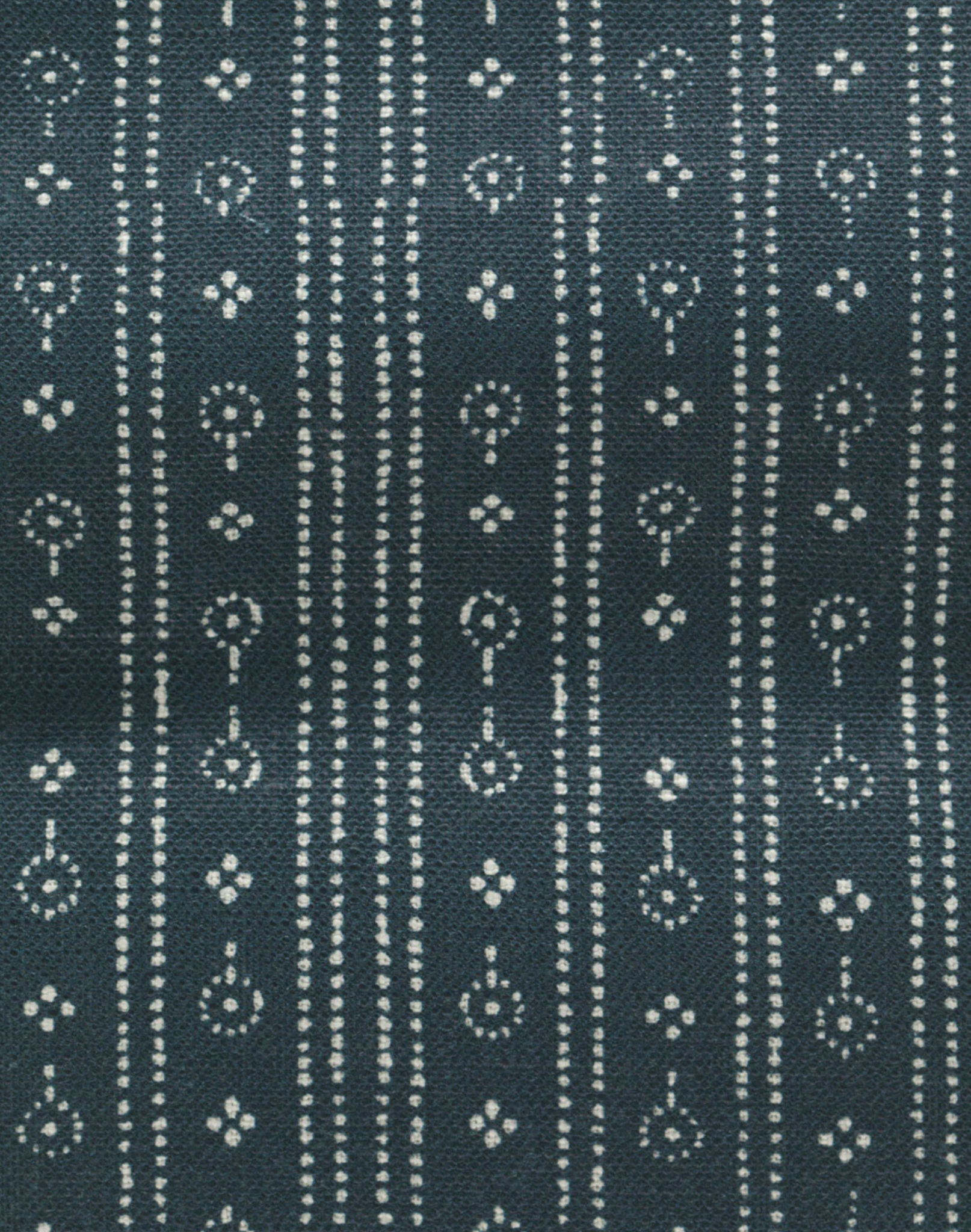 Birdlip Path, Midnight - Linen Fabric – The Pattern Collective
