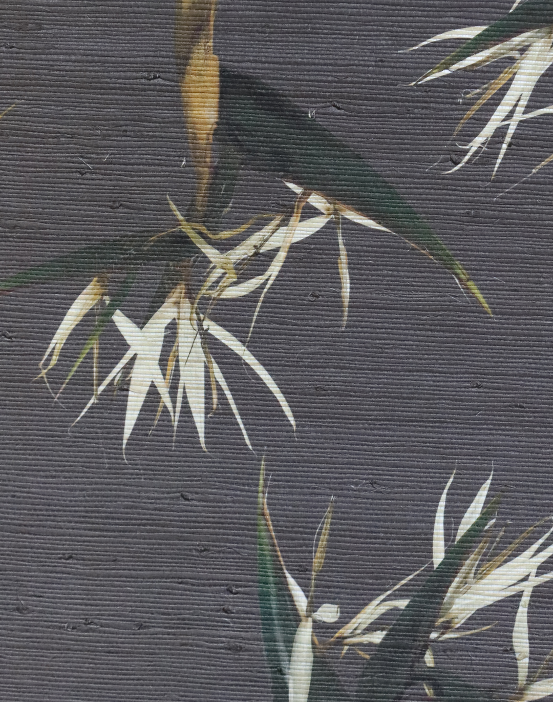 Bird of Paradise Nicolai Grasscloth, Ash