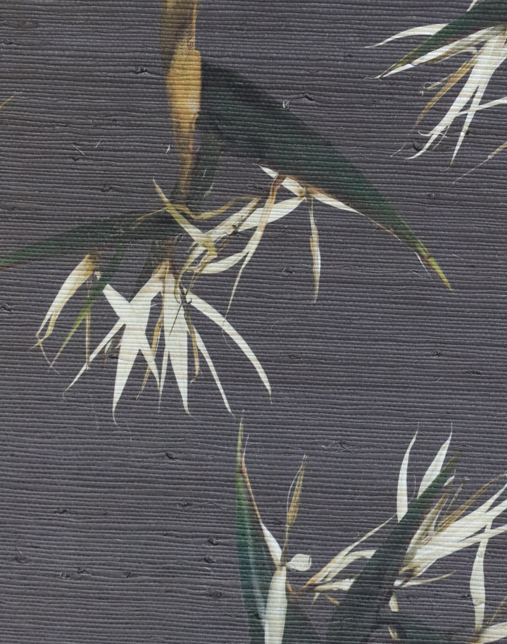 Bird of Paradise Nicolai Grasscloth, Ash