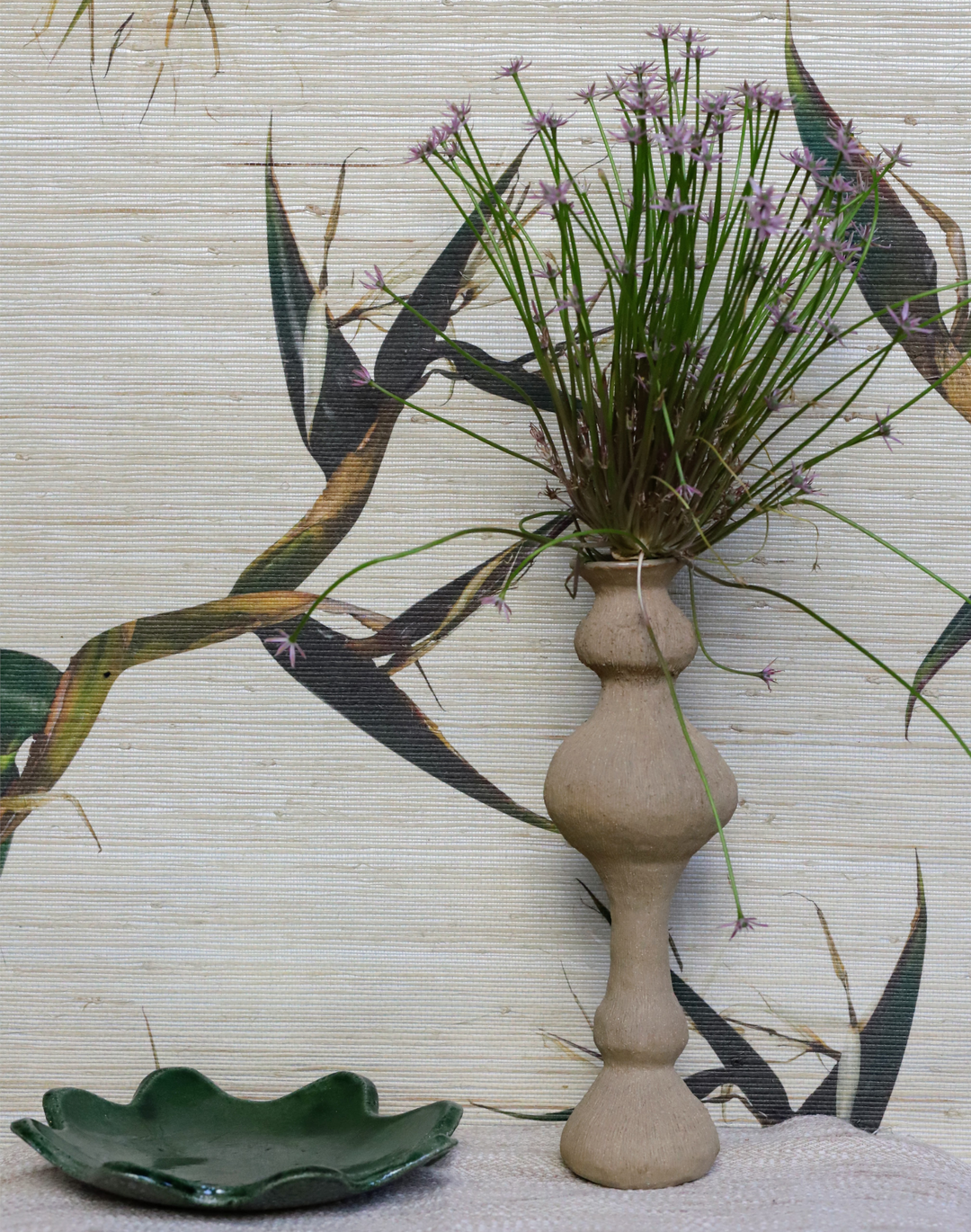 Bird of Paradise Nicolai Grasscloth, Natural