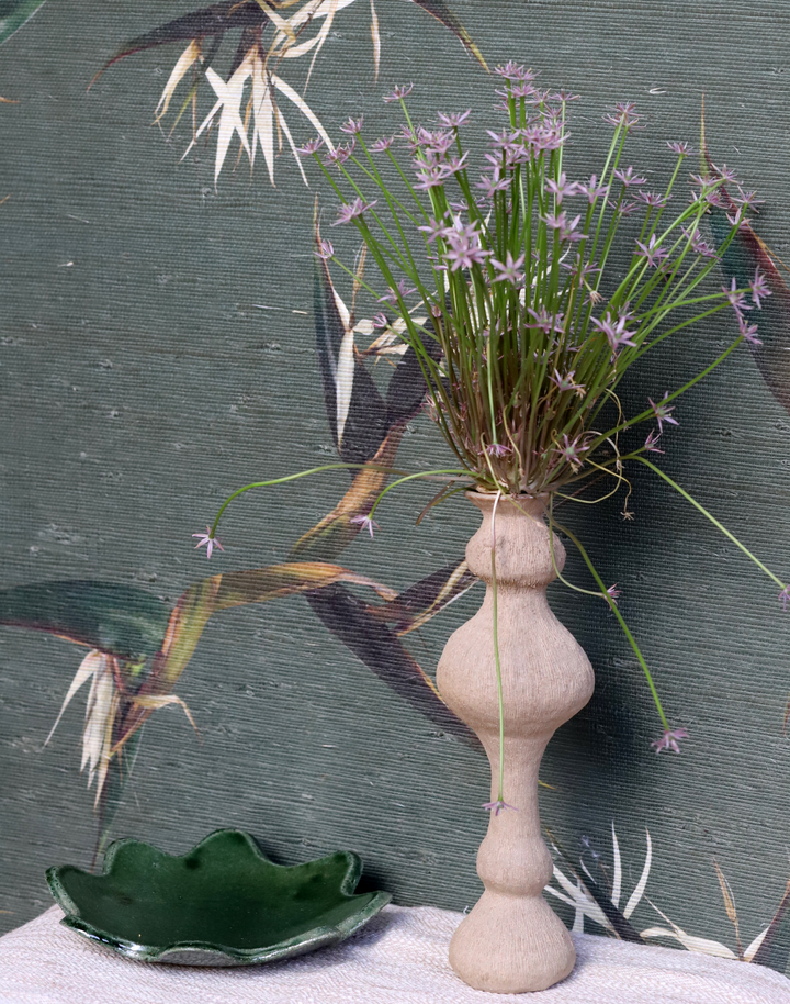 Bird of Paradise Nicolai Grasscloth, Spruce