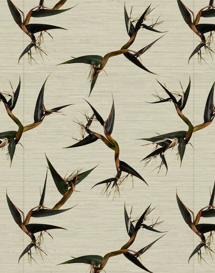 Bird of Paradise Nicolai Grasscloth, Natural