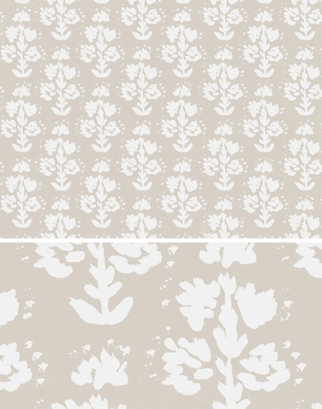 Block Print No.1, Oatmeal