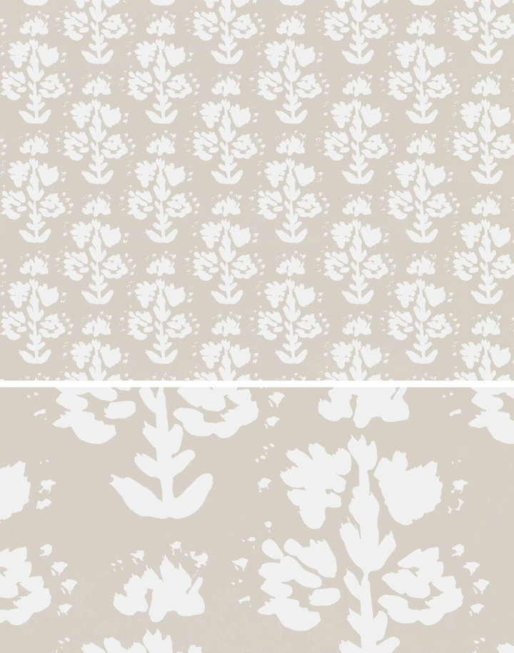 Block Print No.1, Oatmeal