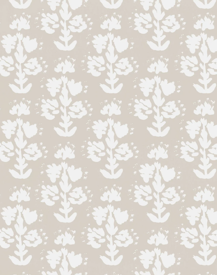Block Print No.1, Oatmeal