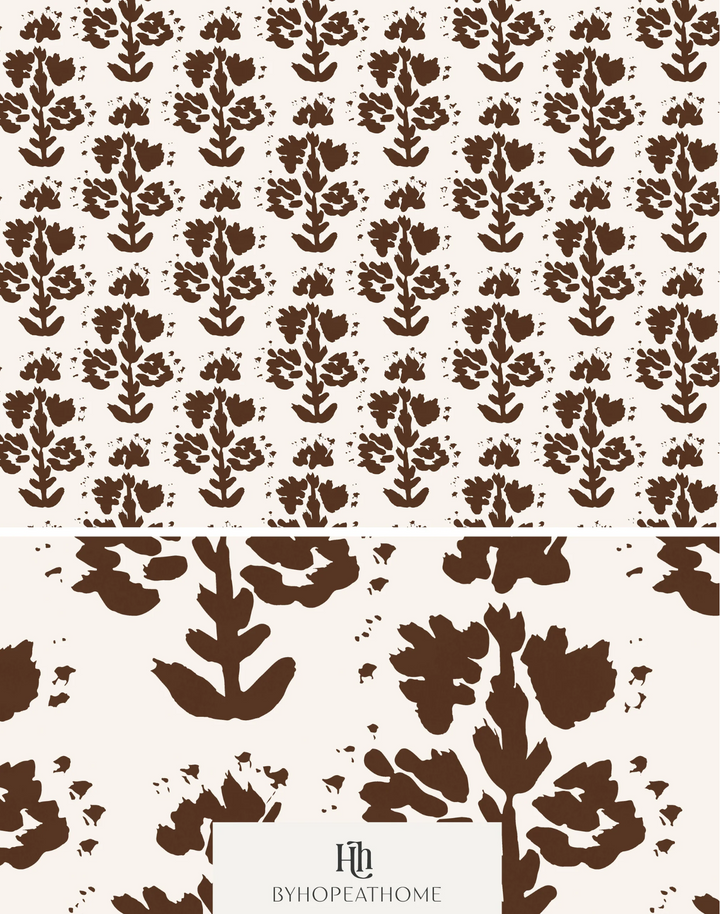 Block Print No.1, Rust