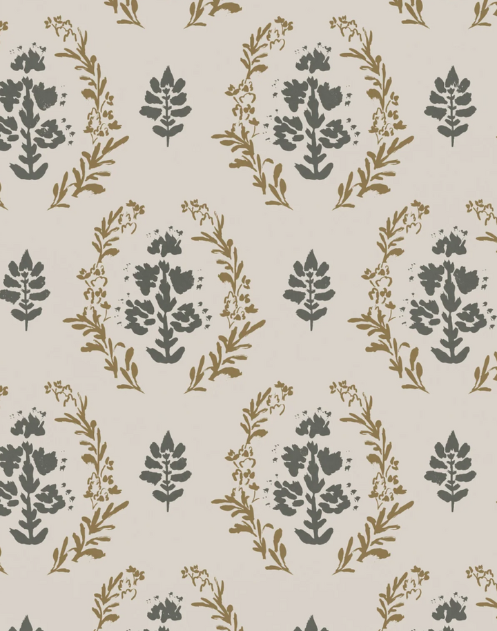 Block Print No.2, Goldenrod