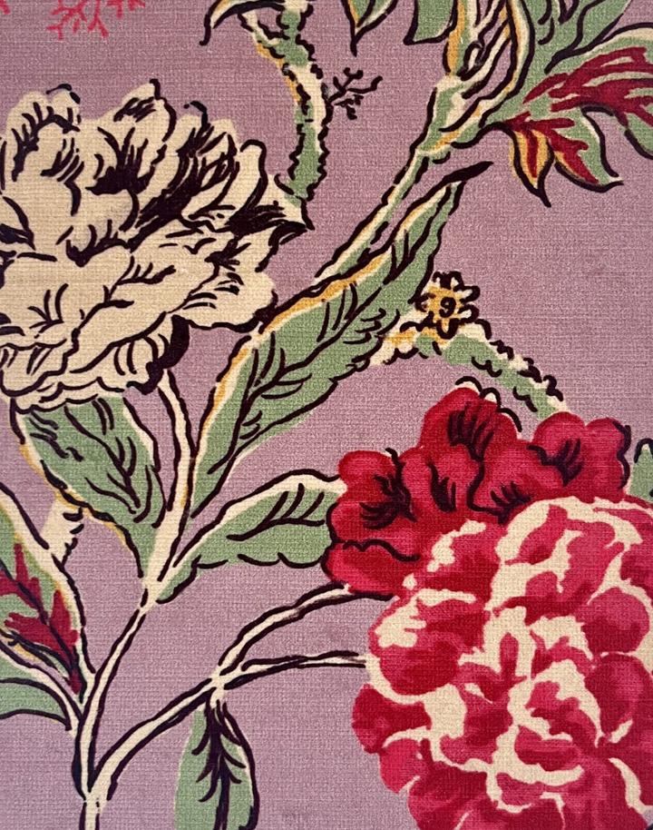 Bloomin Lovely, You Got Me Blushing - Velvet Fabric