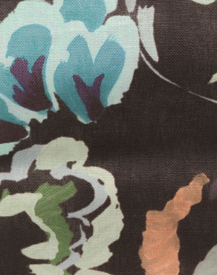 Bloomsbury Grande, Conker - Linen Fabric