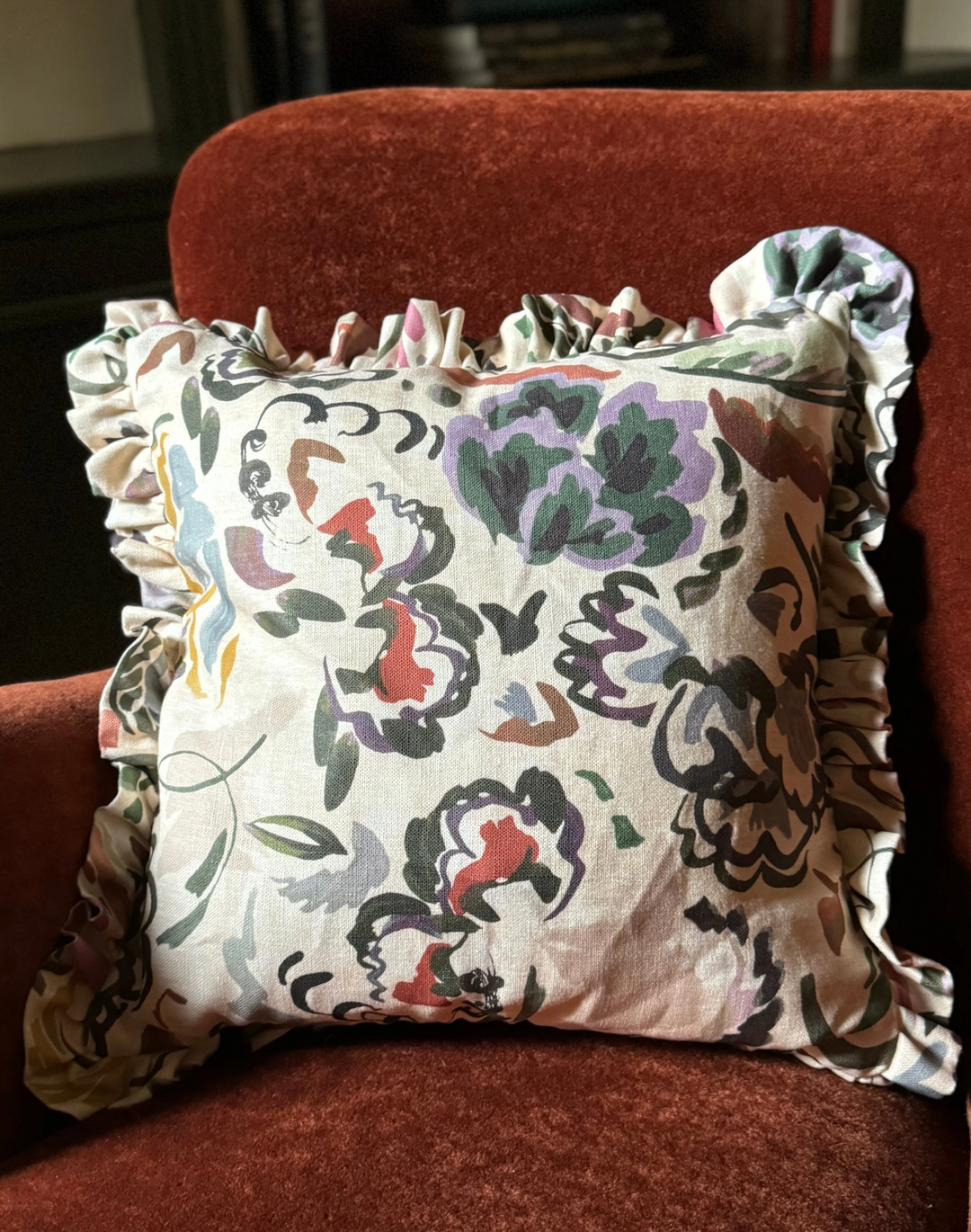 Bloomsbury Grande, Verdigris - Linen Fabric