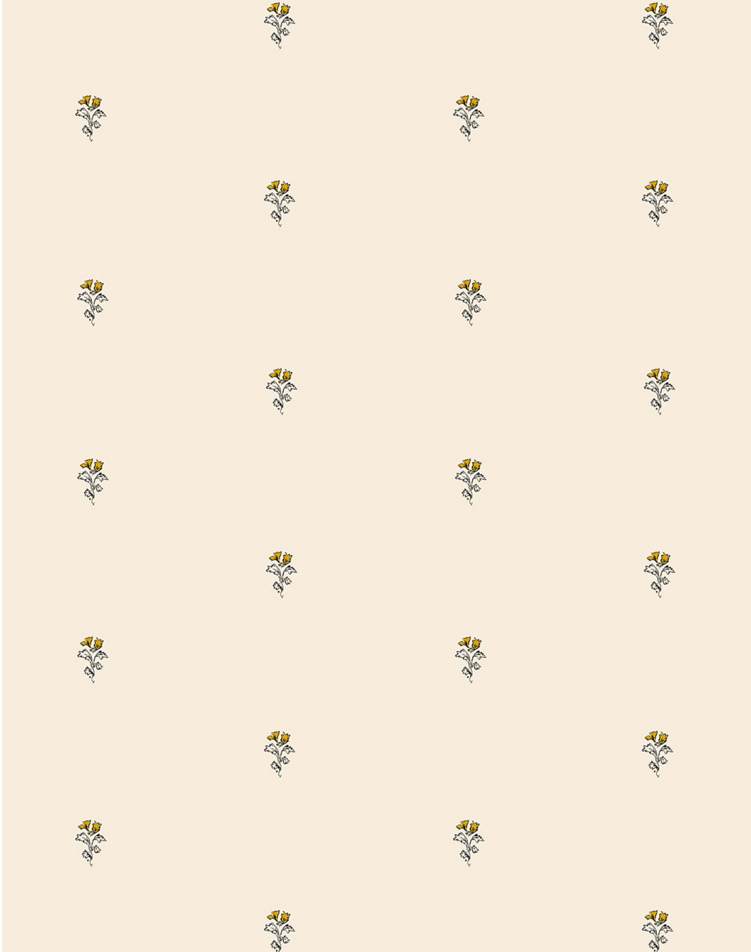 Blossom Bouquet Grasscloth, Honey Glow WPLR0123