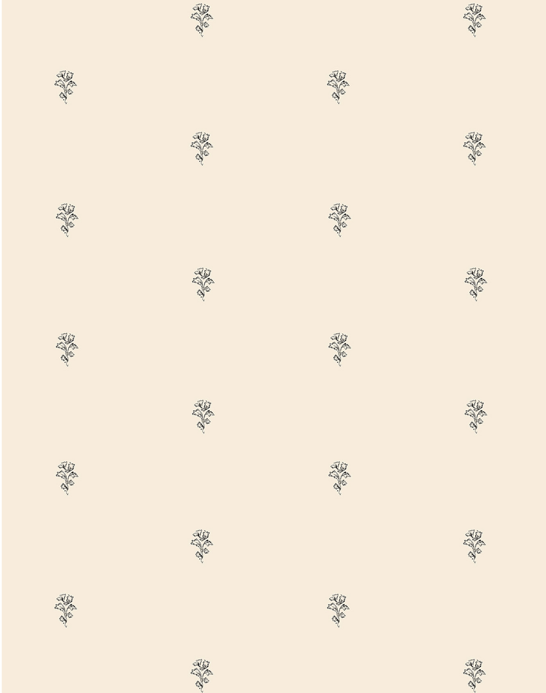 Blossom Bouquet Grasscloth, Smoke & Lace WPLR0125