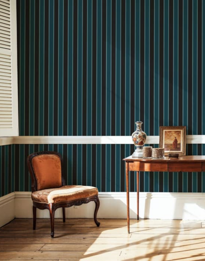 Bocage Stripe, Midnight