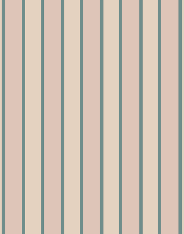 Bocage Stripe, Pink