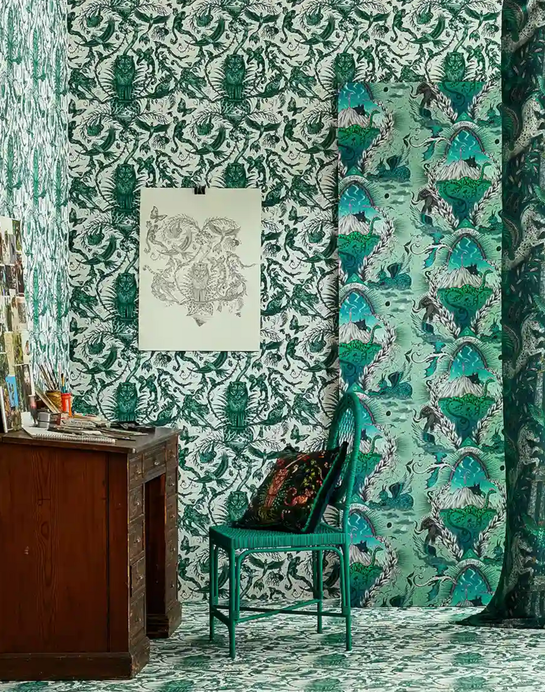 Bosque Dreams, Seafoam W0213-05
