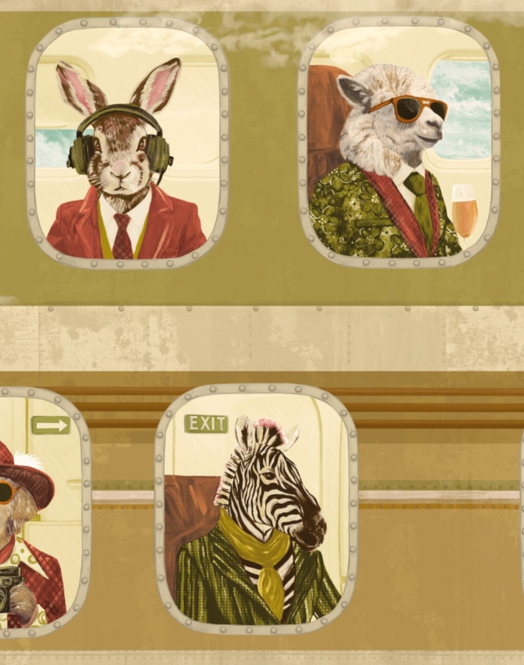 Cabin Class, Premium Pistachio