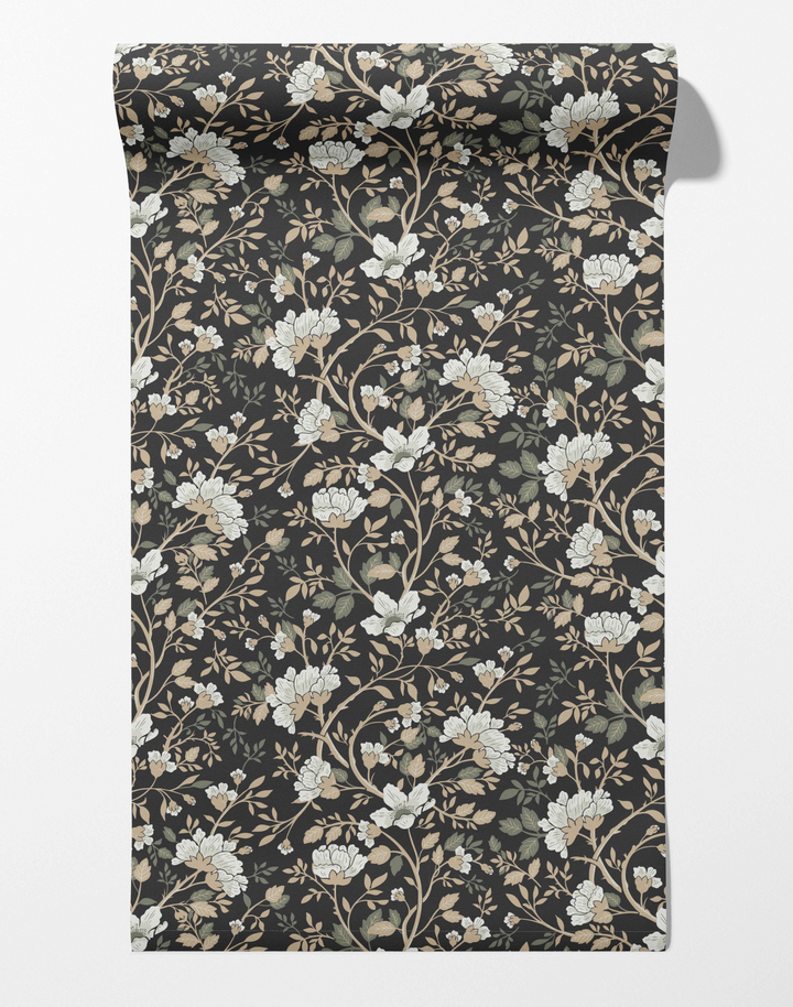 Camelia Study, Midnight Rose
